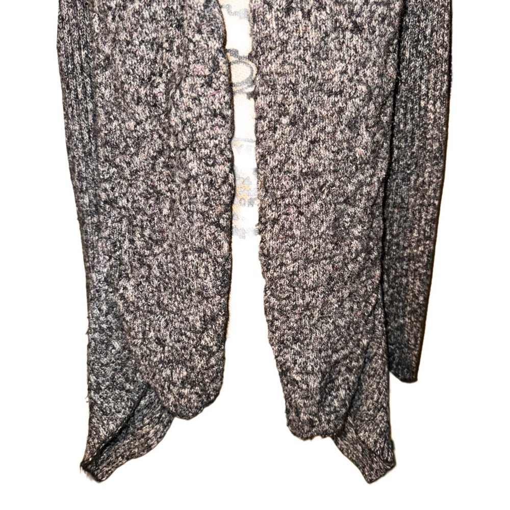 Open Front Heather Soft Knit Sweater - Picture 12 of 15